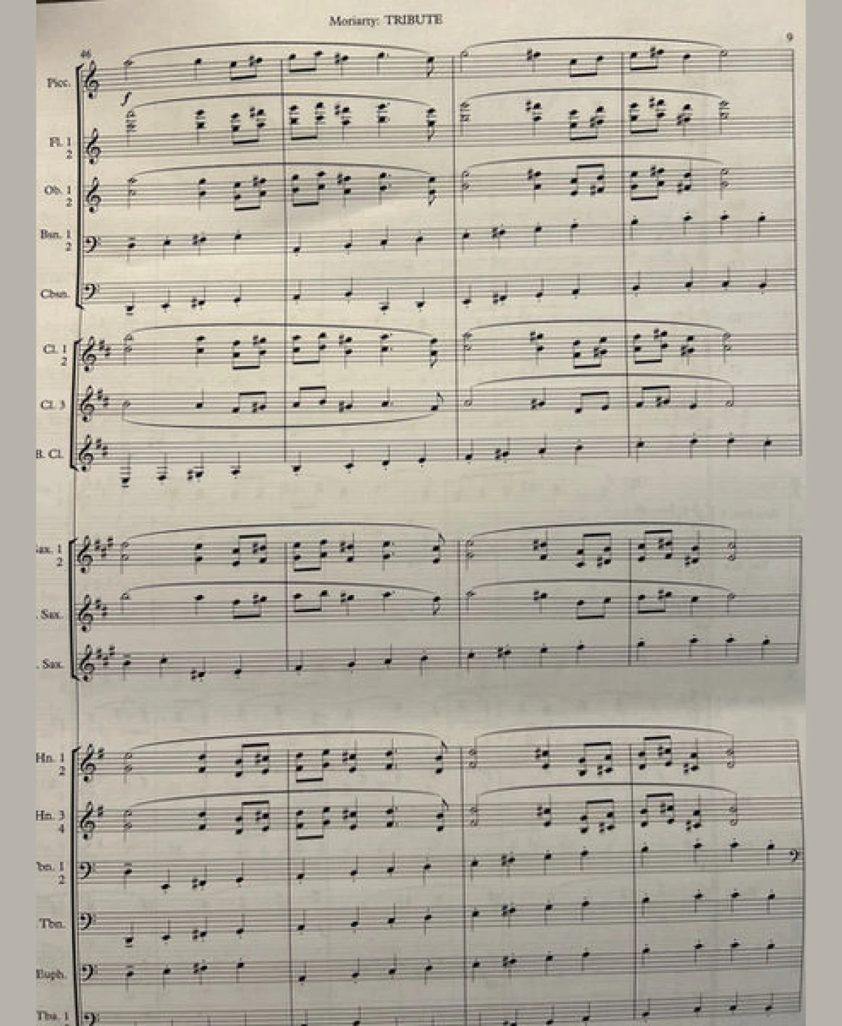 Detailed musical notation page